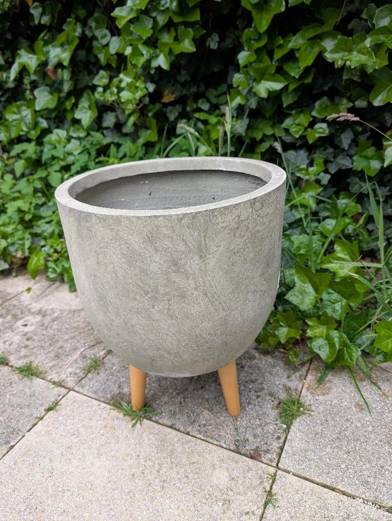 Bloempot, Tuin en Terras, Bloempotten, Gebruikt, Rond, Aardewerk, 40 tot 70 cm