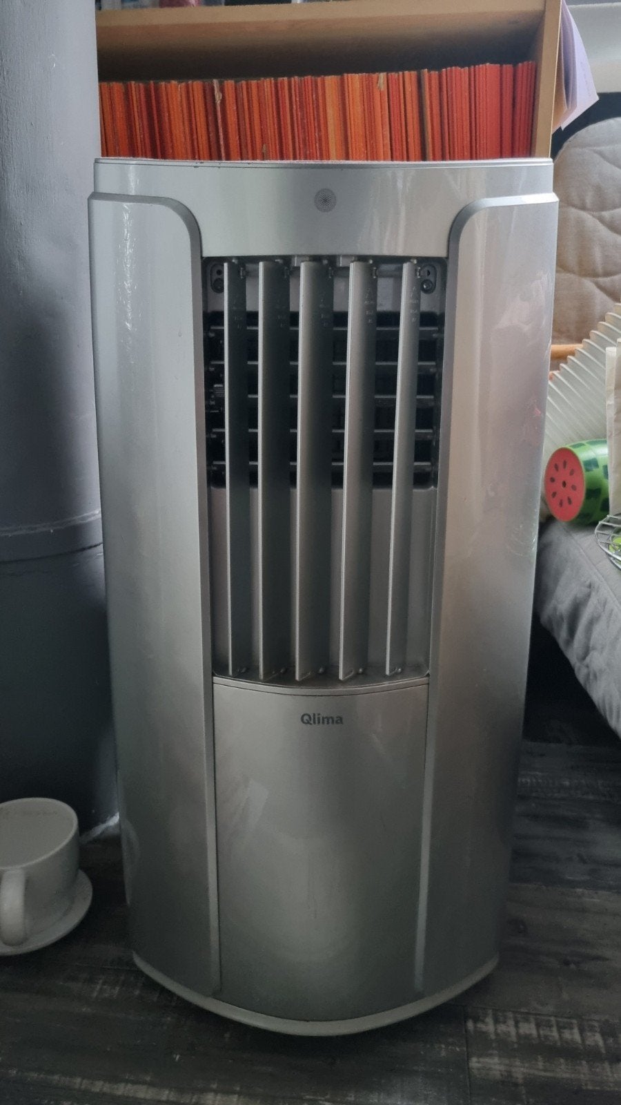 Mobiele airco Qlima P432, Witgoed en Apparatuur, Airco's, Ophalen, Gebruikt, 3 snelheden of meer, Koelen en Ontvochtigen