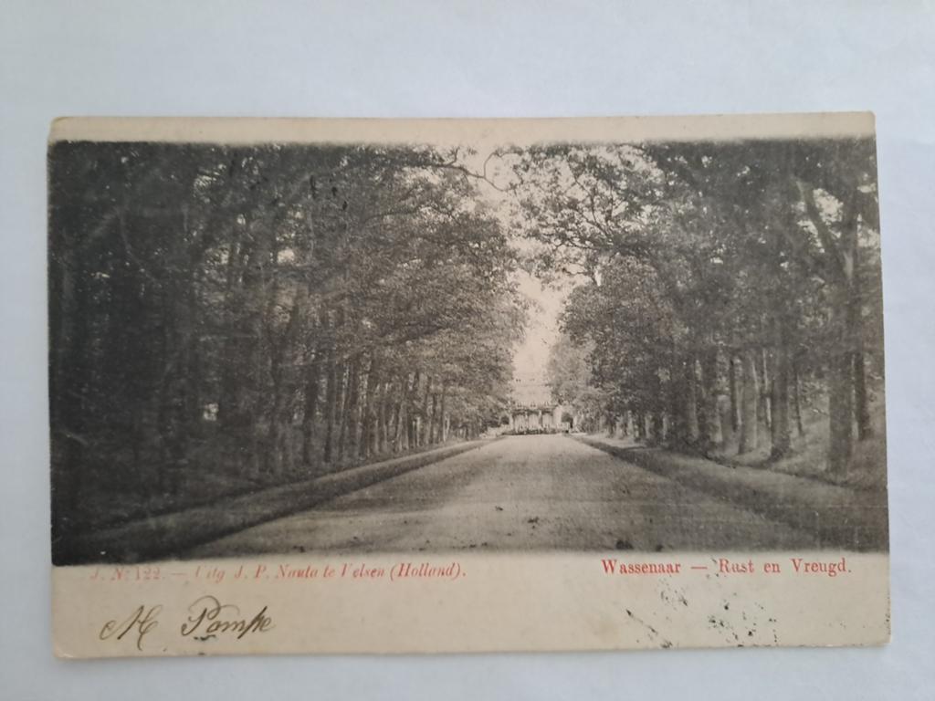 Wassenaar,  Rust en Vreugd, Ophalen of Verzenden, Voor 1920, Zuid-Holland