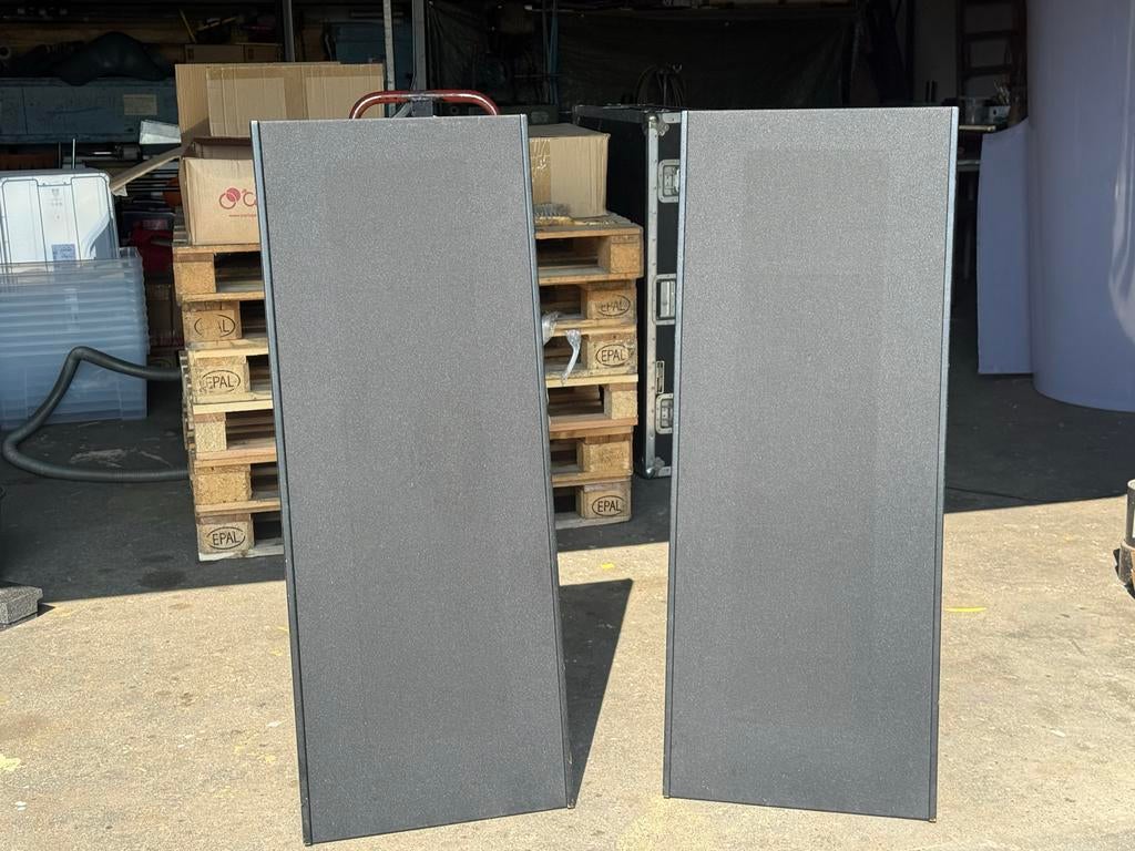 Magnepan Magneplanar SMGa Luidsprekers, Gebruikt, 60 tot 120 watt, Front, Rear of Stereo speakers, Ophalen