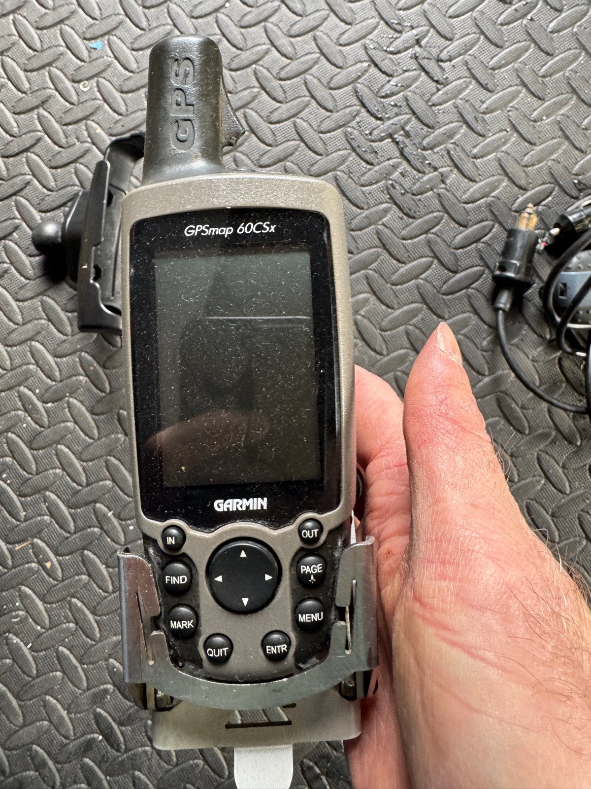 Garmin GPSMap 60CSx met Touratech en RAM Mount, Ophalen of Verzenden, Gebruikt