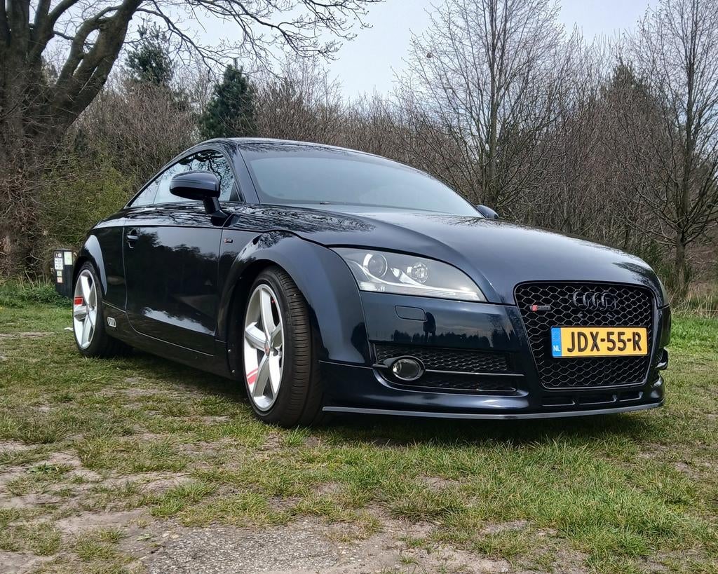Audi TT 2.0 S-line Tfsi Coupe 147KW 2008 Metallic Blauw, TT, Zwart, 4 cilinders, 1984 cc