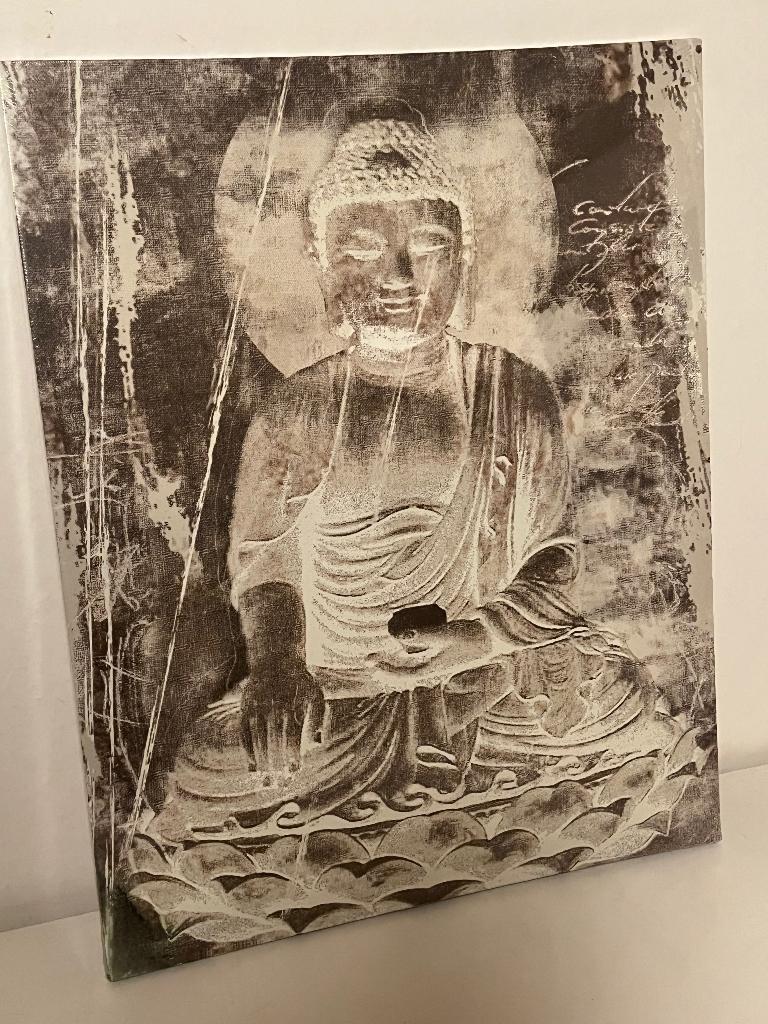 Boeddha frame + div. muur decoratie (nieuw & sealed verpakt), Schilderij, Nieuw, Ophalen of Verzenden, 40 cm
