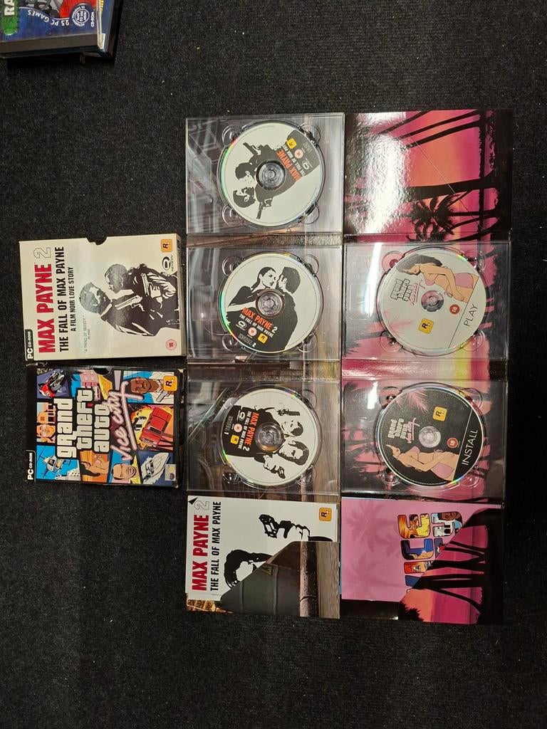 39x pc cd-rom game. Zie foto's. Grand theft auto , max payne, Computers en Software, Overige Computers en Software, Ophalen, Gebruikt