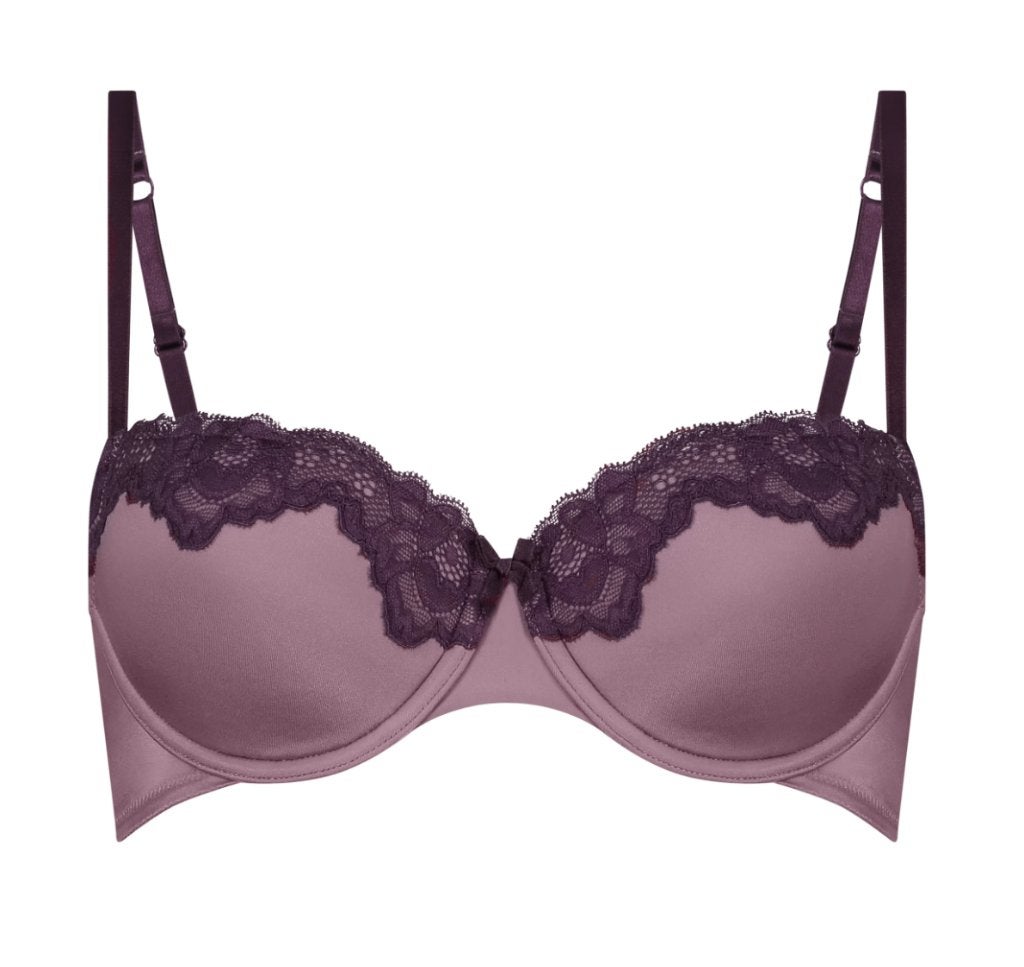 Hunkemoller voorgevormde beugel bh Lace & Shine Paars 85D, Hunkemöller, Ophalen of Verzenden, Paars, BH