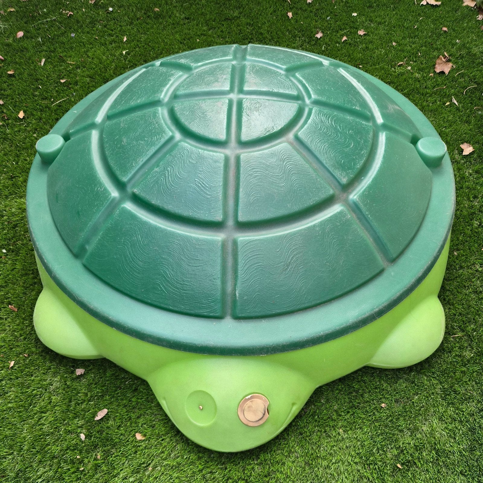Schildpad zandbak met deksel - Groen, Ophalen, Gebruikt