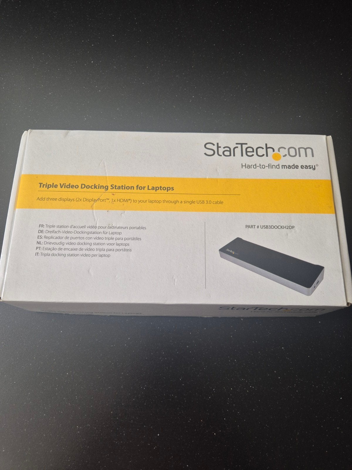 Nieuw StarTech Drievoudig Video Docking Station voor Laptops, Computers en Software, Dockingstations, Ophalen of Verzenden, Laptop