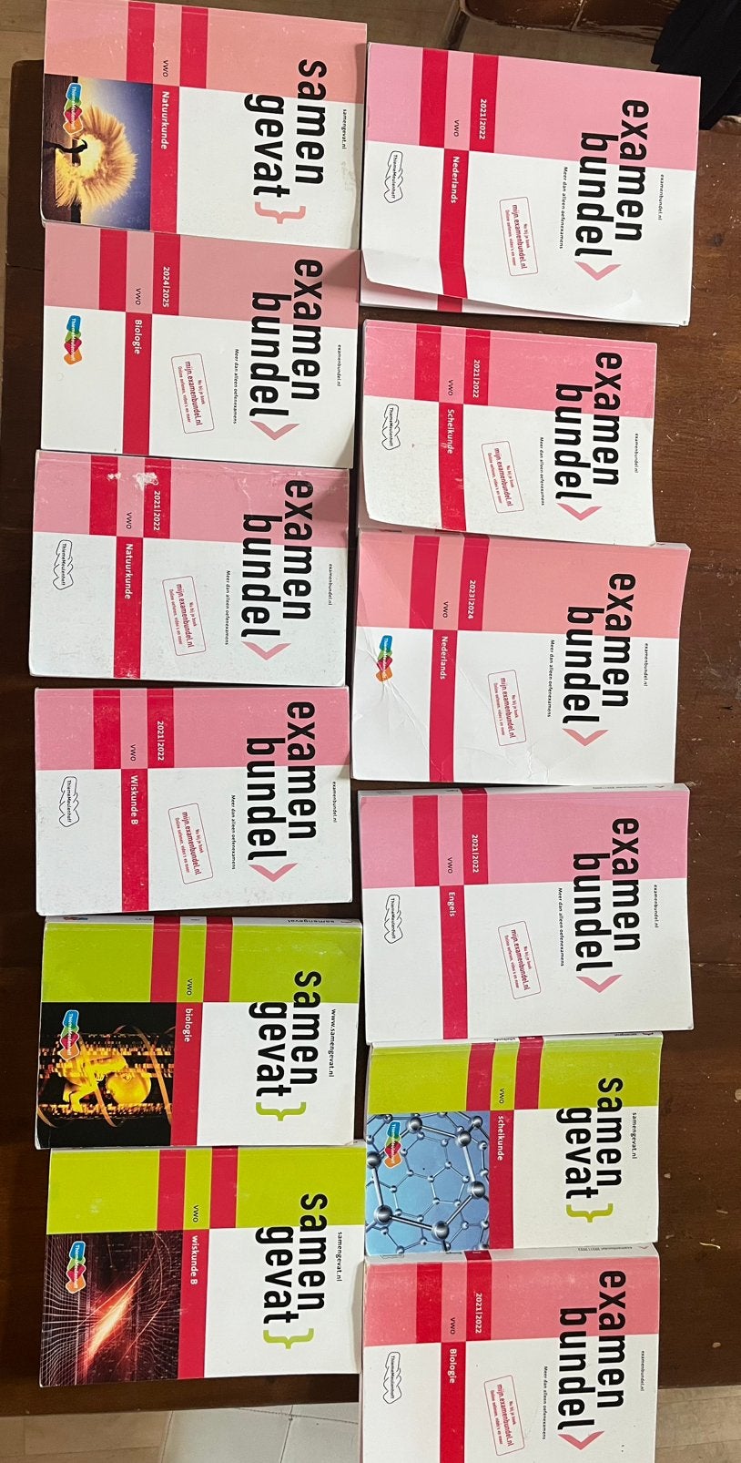 Examenbundels en samengevat boeken voor vwo, Boeken, Schoolboeken, Ophalen, Gelezen, VWO, Biologie