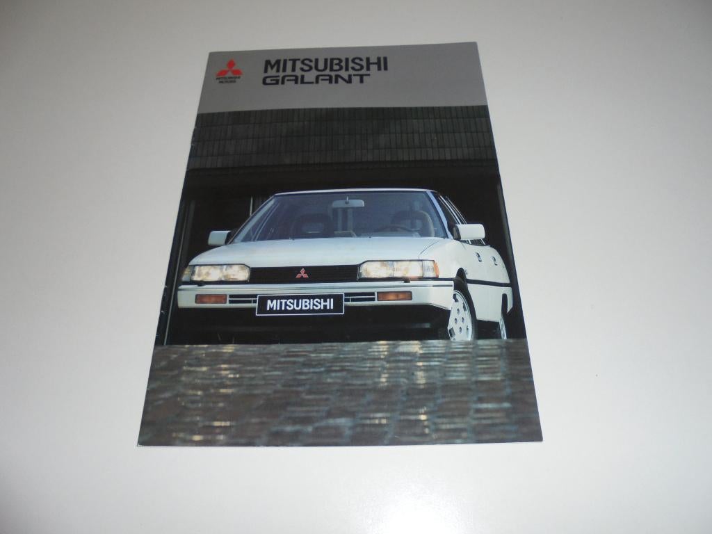 brochure Mitsubishi Galant  1987, Ophalen of Verzenden, Zo goed als nieuw, Mitsubishi