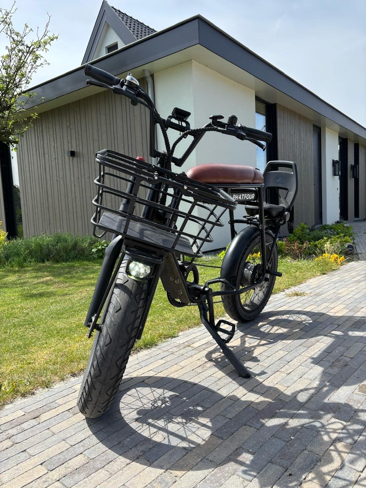 Phatfour FLB+ 2 Black Hoog 630Wh met accessoires, Zo goed als nieuw, 50 km per accu of meer, 55 tot 59 cm, Ophalen