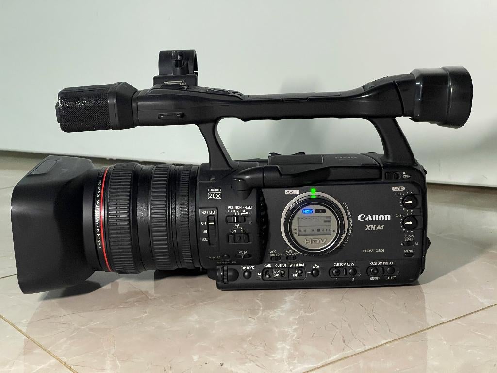 Canon XH-A1 E HDV Mini DV semi pro Camcorder Met Firewire, Audio, Tv en Foto, Videocamera's Digitaal, N, Canon, Ophalen of Verzenden