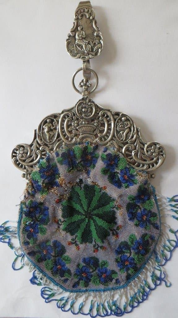 Kralentas met zilveren beugel, Ophalen of Verzenden, Zilver