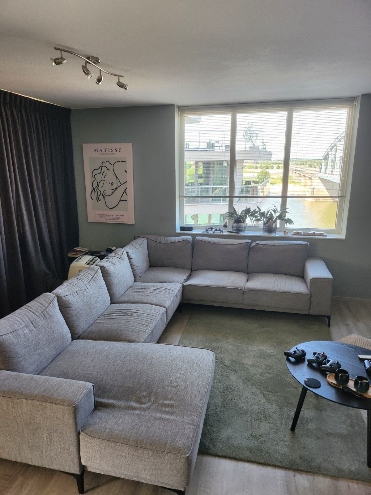 Big Couch Good Condition Used, Ophalen, Gebruikt, Stof, Modern