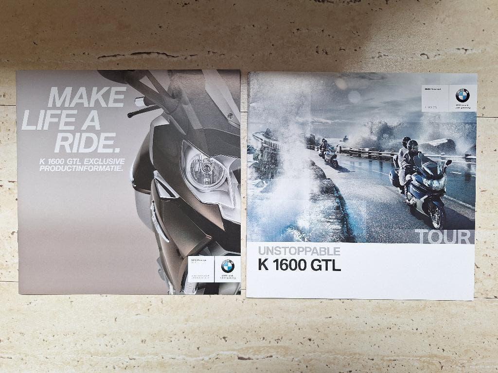 BMW motor K 1600 GTL folders  Exclusive, Boeken, Ophalen of Verzenden, Nieuw, BMW