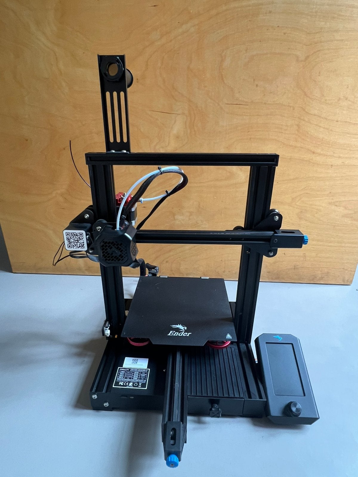 Creality Ender 3 V2 3D Printer (upgrades & extra onderdelen), Ophalen of Verzenden, Zo goed als nieuw, Creality, 3 of meer
