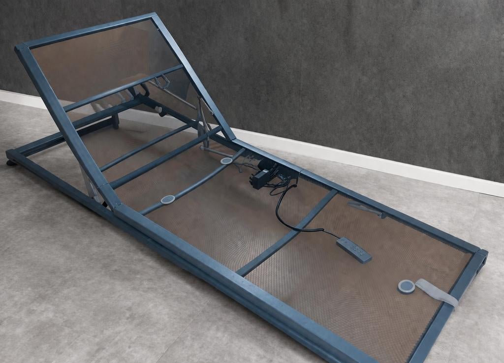 Auping K2 verstelbare bedbodems 90x210 – elektrisch, Huis en Inrichting, Slaapkamer | Matrassen en Bedbodems, Ophalen, 90 cm, Eenpersoons