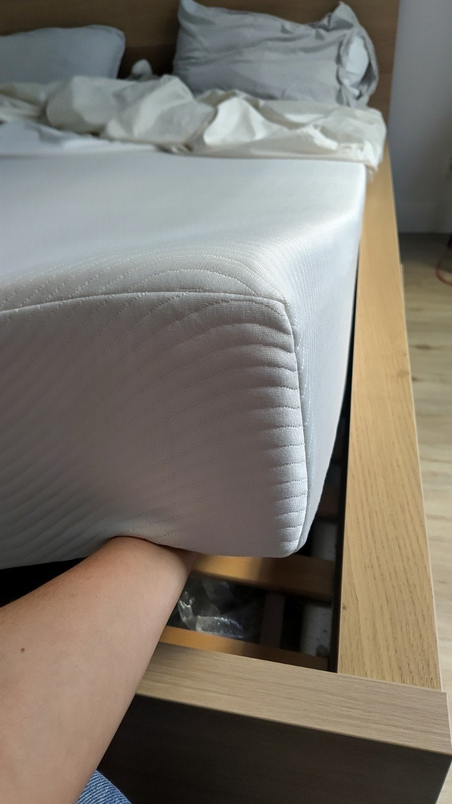 HYPNIA (nu SLOME) Hybrid matras - 2 jaar gebruikt, schoon, Ophalen, Tweepersoons, Zo goed als nieuw, Overige maten