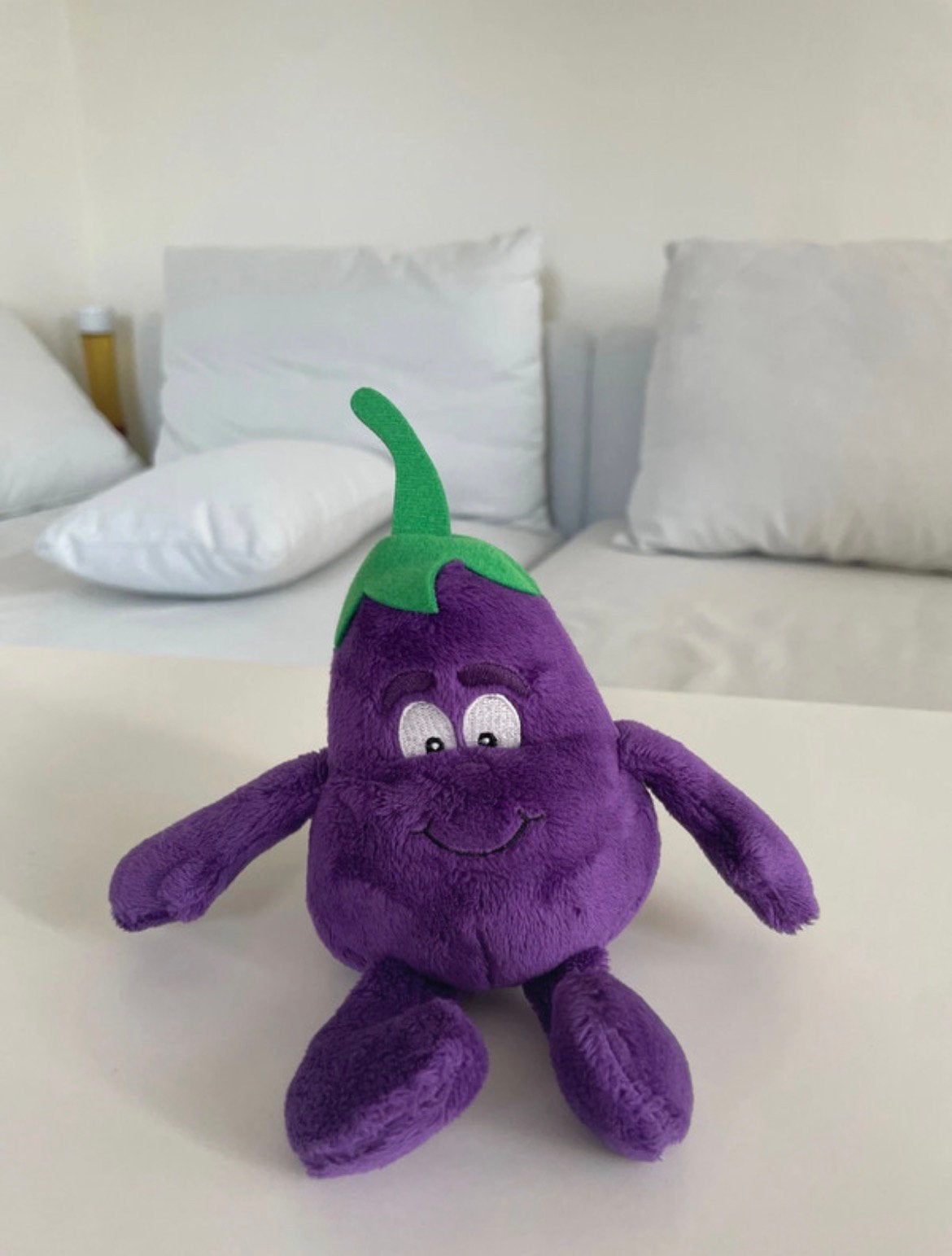 Aubergine knuffel goodness gang met hanger, Ophalen, Zo goed als nieuw, Overige typen
