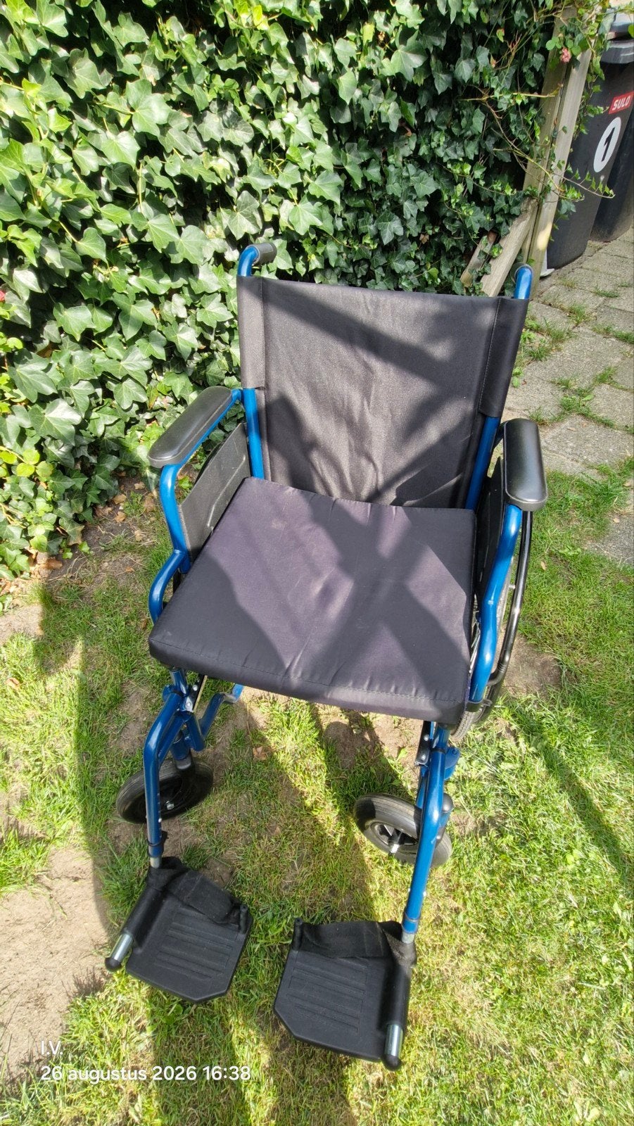Sky rolstoel, Ophalen, Inklapbaar, Duwrolstoel