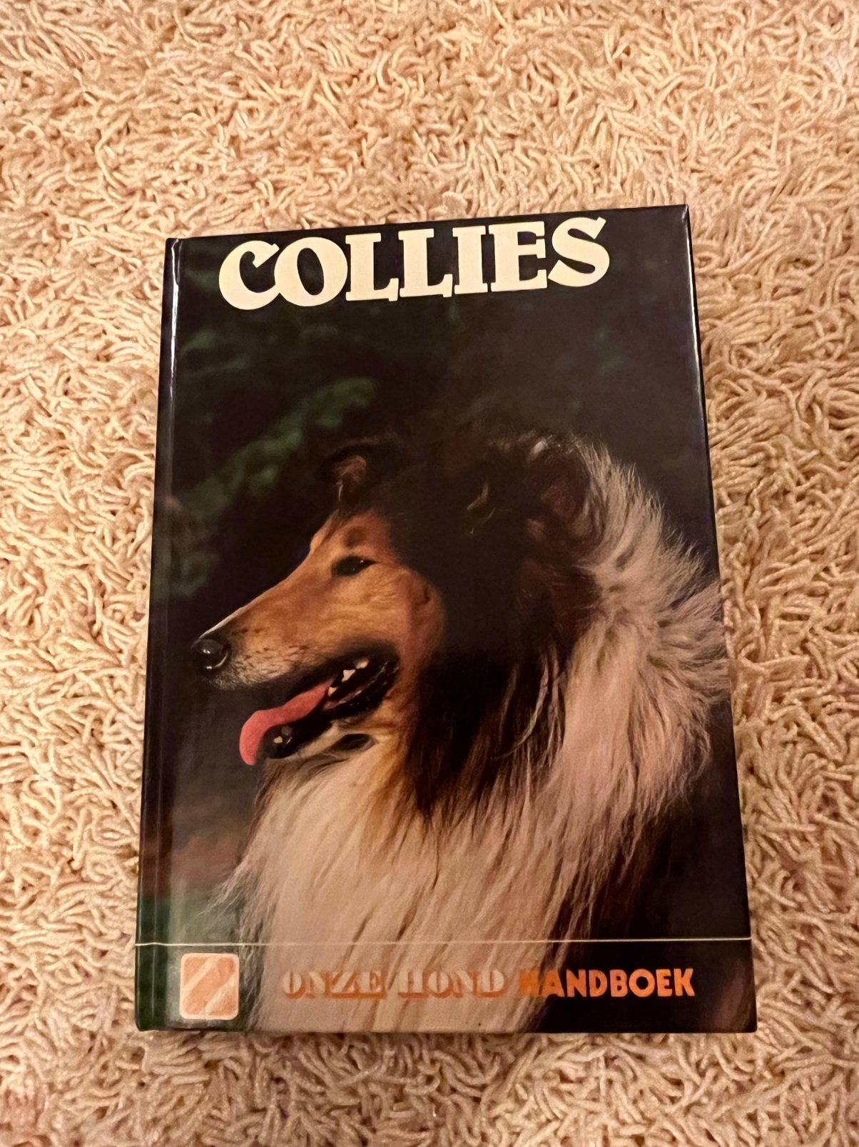 Vintage hardcover onze hond handboek collies/sheltie, Ophalen of Verzenden, Zo goed als nieuw, Honden