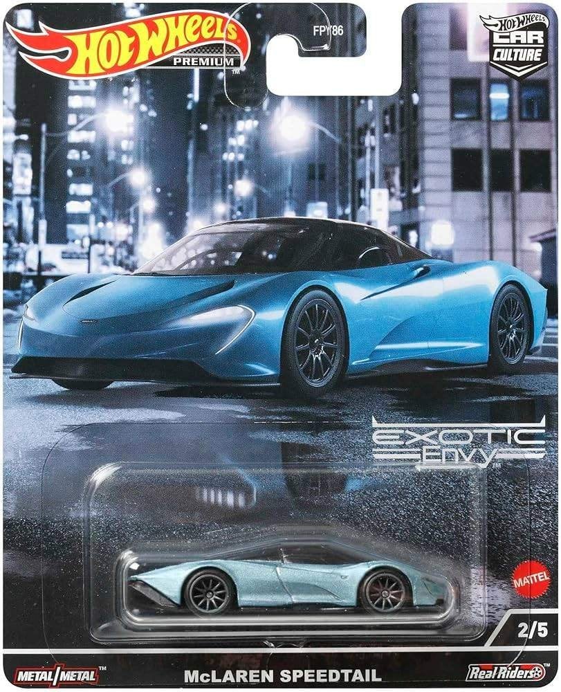 Hot Wheels Premium McLaren Speedtail - Exotic Envy, Ophalen of Verzenden, Nieuw