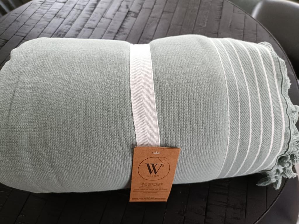 Strandlaken Walra 200 cm x 200 cm, Ophalen of Verzenden, Nieuw, Groen, Overige typen