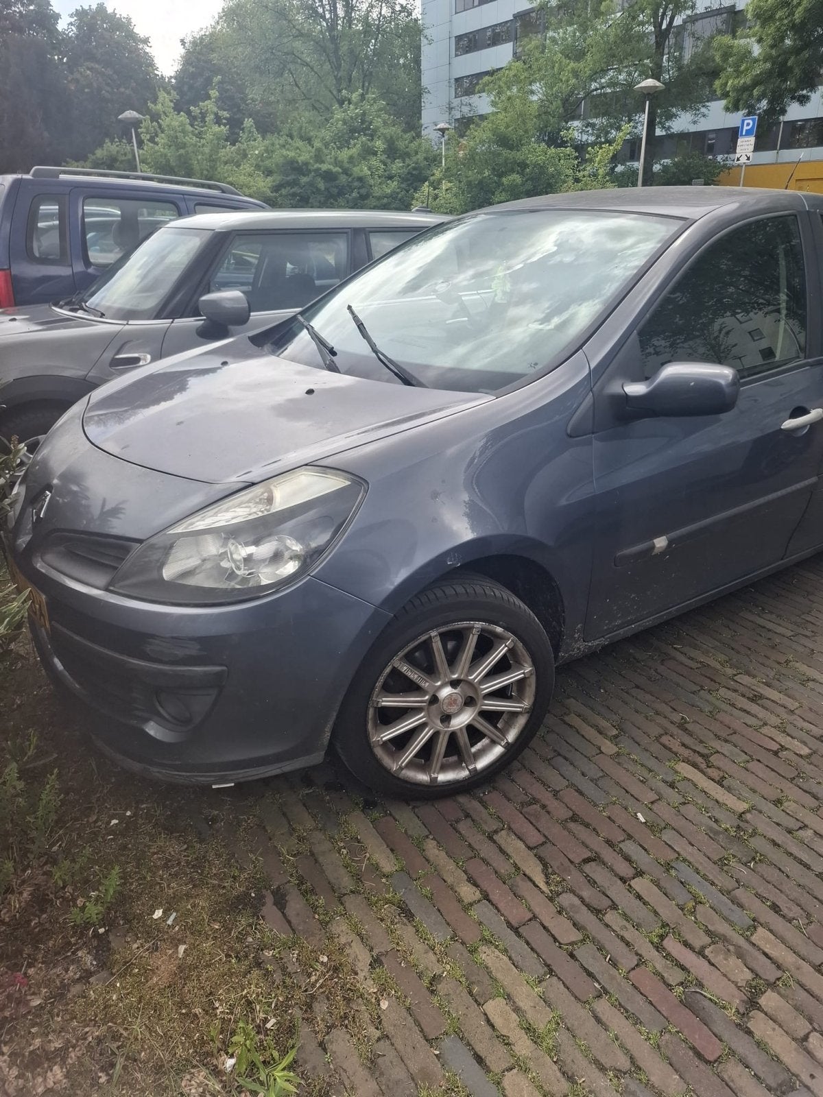 Renault Clio 1.4 16V 72KW 5-DRS E4 2006 Blauw, Auto-onderdelen, Ophalen, Gebruikt, Renault