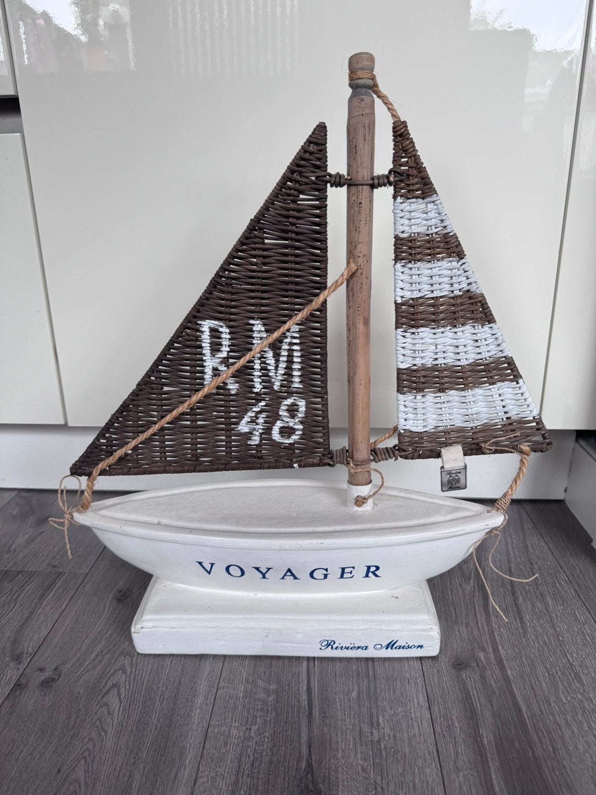 Riviera maison jacht, Ophalen, Zo goed als nieuw, Wit, Landelijk