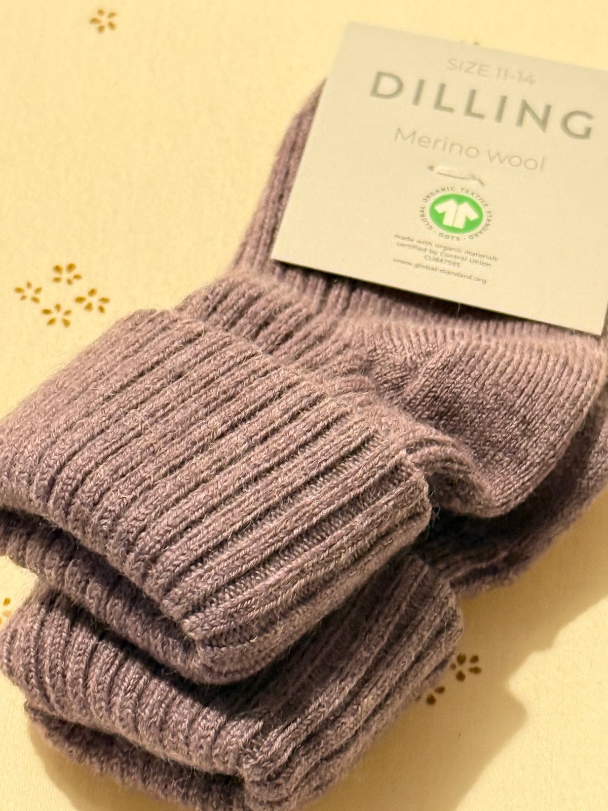 Dilling wollen sokjes 11-14, Kinderen en Baby's, Babykleding | Maat 56, Ophalen of Verzenden, Nieuw, Jongetje of Meisje, Nacht- of Onderkleding