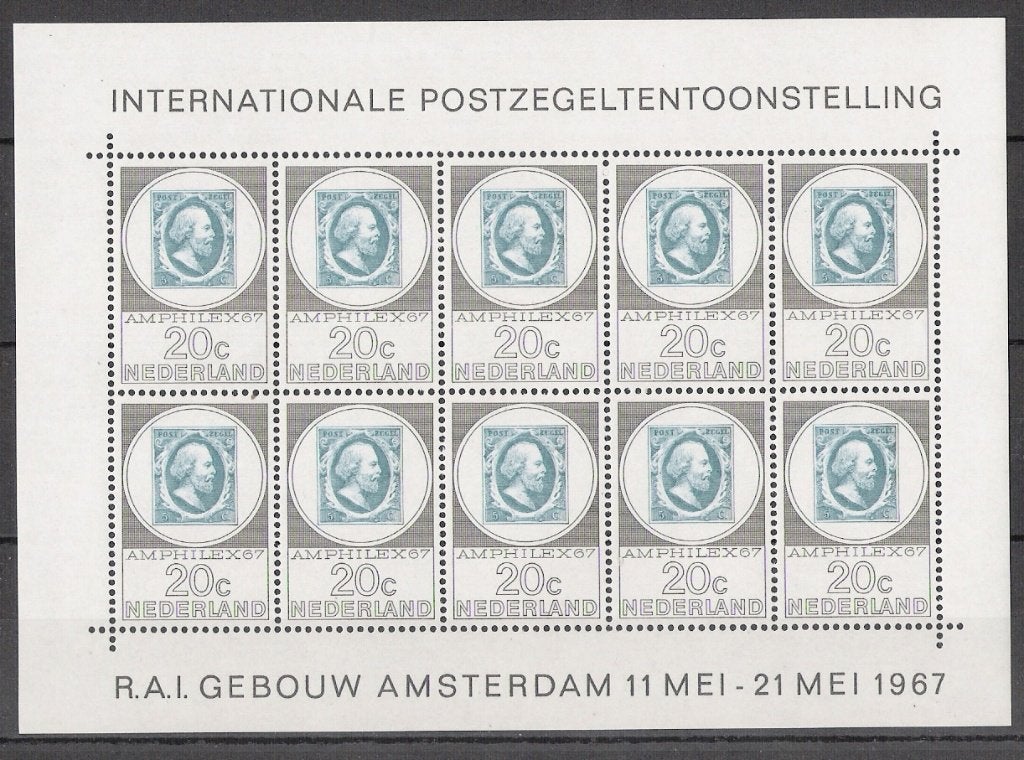 Vel 886 postfris cw 20,00, Ophalen of Verzenden