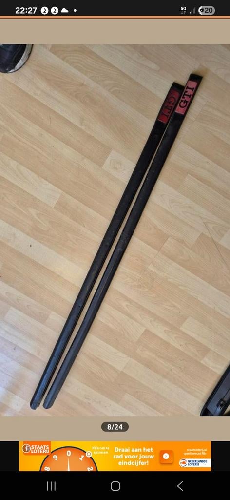 Gezocht: golf mk2 gti sierlijst rechter deur (bestuurder), Auto-onderdelen, Ophalen of Verzenden, Deur