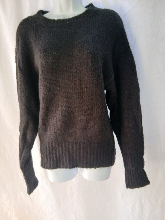 Zwarte zachte trui 15% wol 18% mohair mt S merk Costes, ., Zwart, Ophalen of Verzenden, Zo goed als nieuw