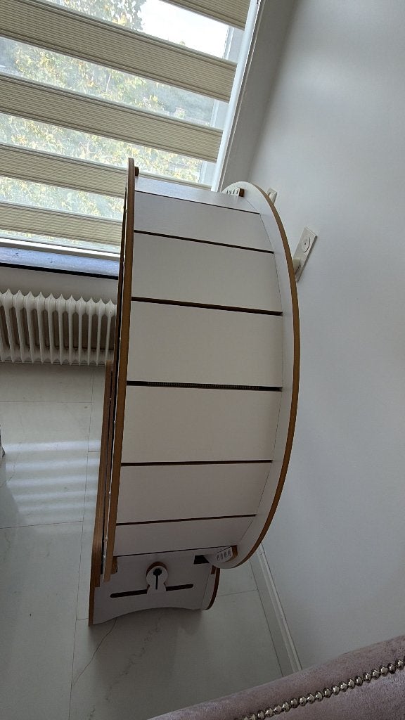 Katten ren wiel, Ophalen, Zo goed als nieuw