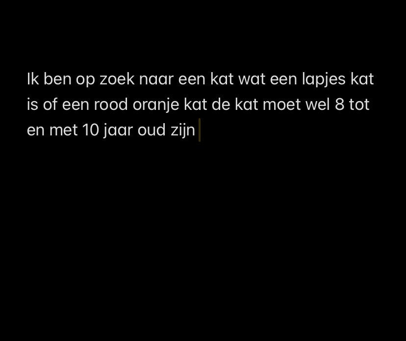 Ik zoek een kat, Tickets en Kaartjes, Eén persoon, Cadeaubon