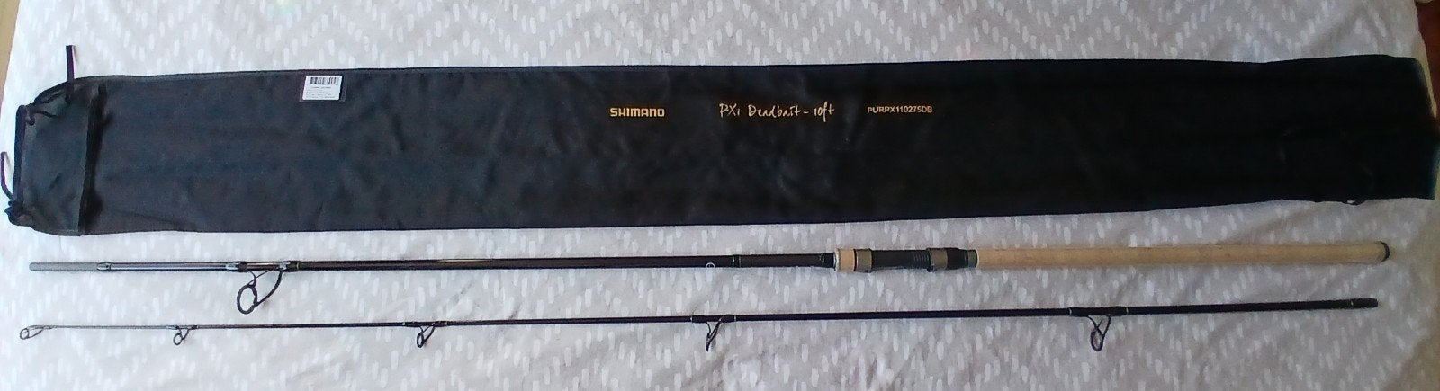 Shimano PXI Deadbait 10ft Werphengel, Ophalen, Nieuw, Werphengel