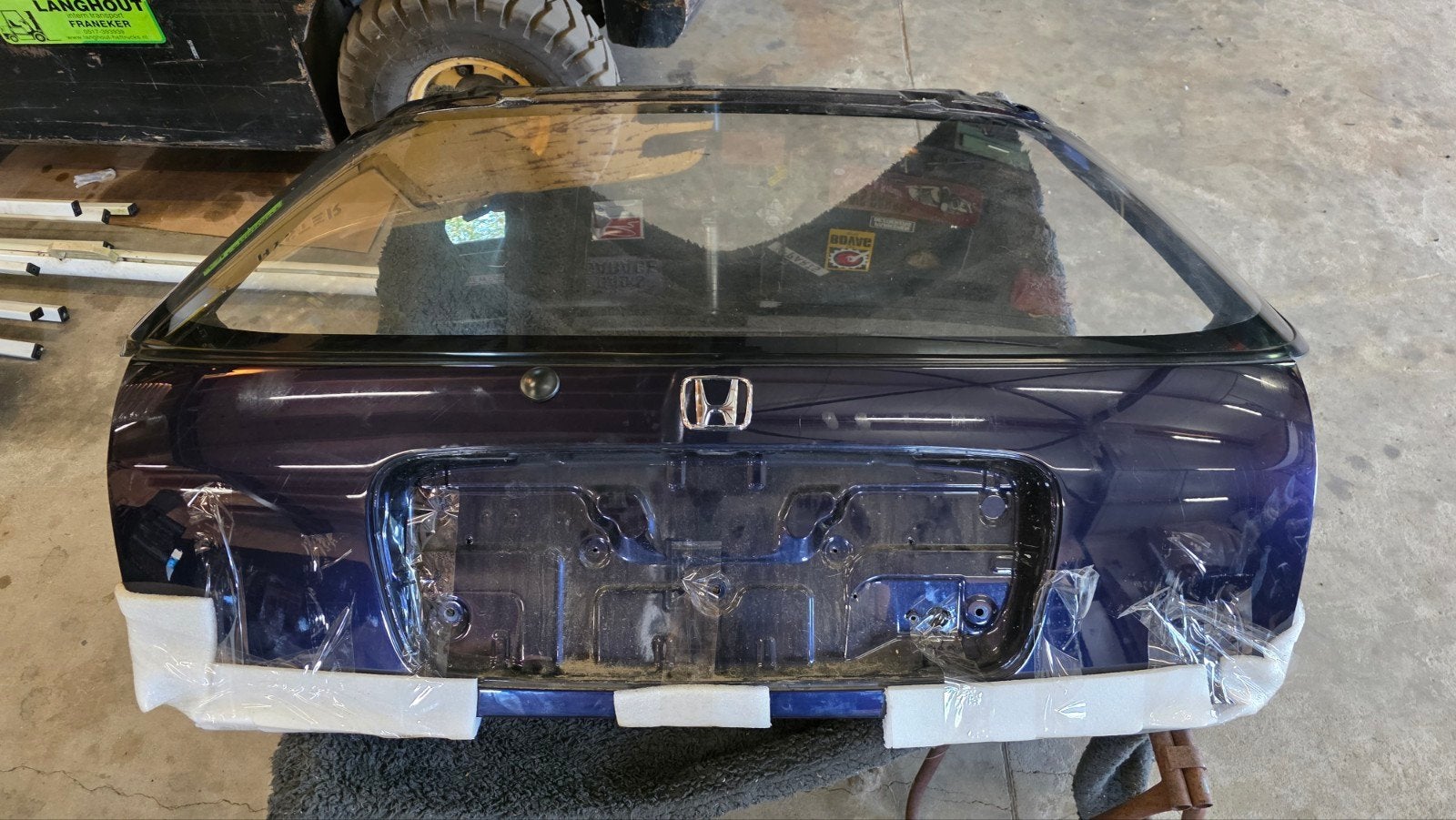 Lexaan plastic ruiten set Honda Civic EJ EK, Auto-onderdelen, Ophalen, Gebruikt, Honda