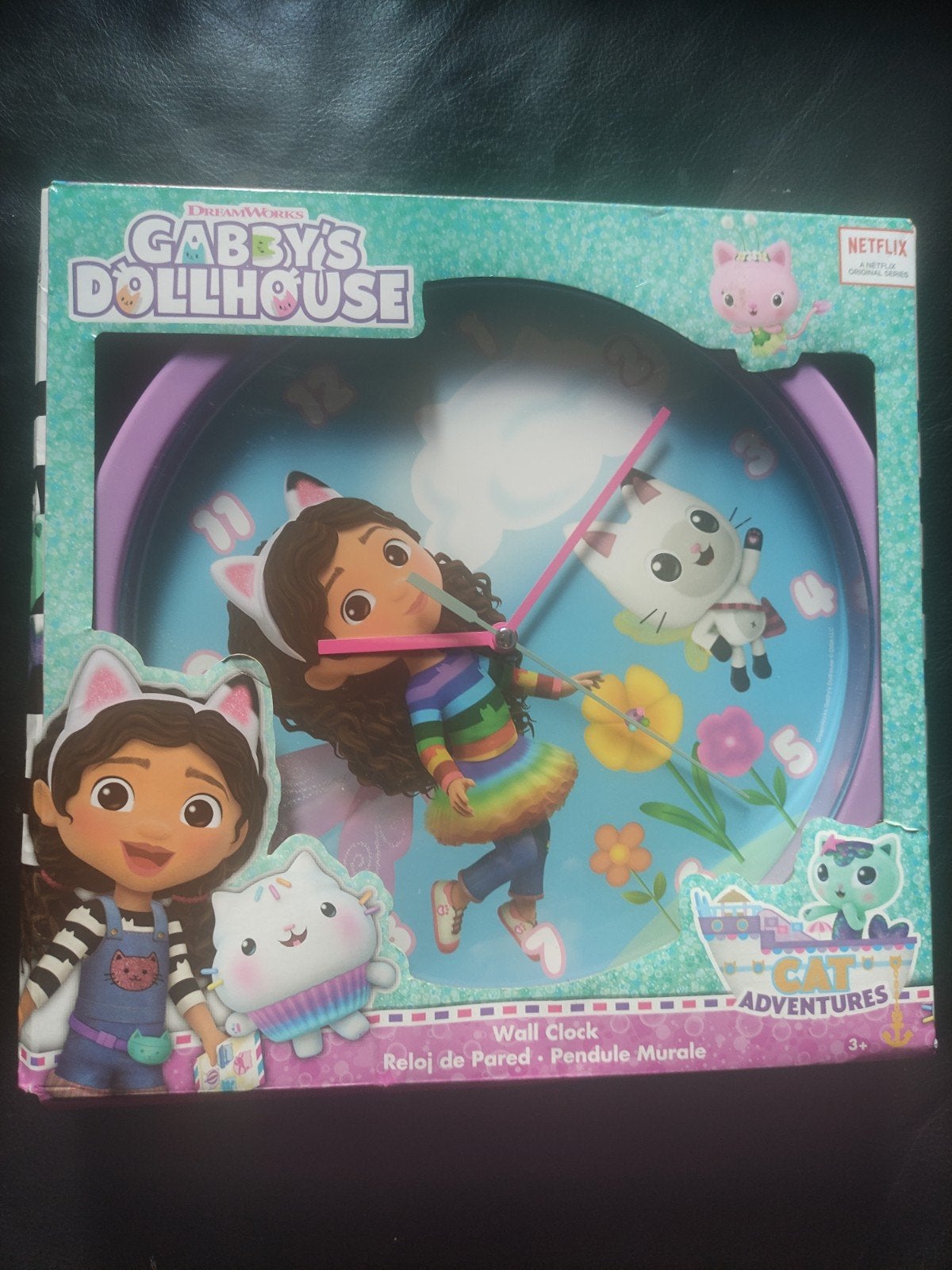 Gabby's Poppenhuis Wandklok - Nieuw in doos, Ophalen of Verzenden, Nieuw, Meisje