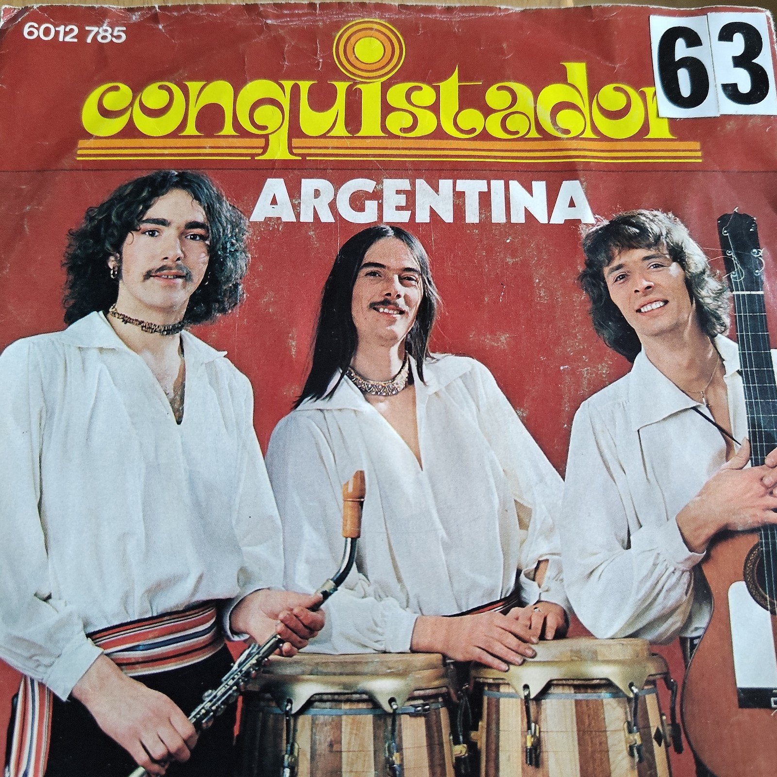 Conquistador - Argentina Vinyl Single (6012 785), Cd's en Dvd's, Gebruikt, Wereldmuziek, 7 inch, Ophalen of Verzenden