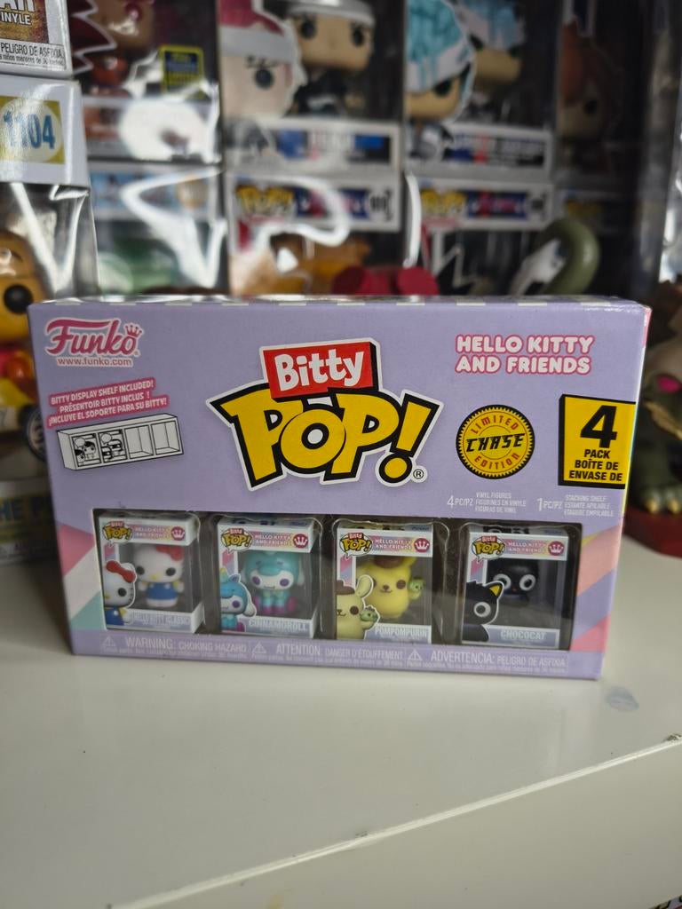 Funko Bitty Pop! Hello Kitty and Friends 4-pack, Verzamelen, Poppetjes en Figuurtjes, Ophalen of Verzenden, Nieuw