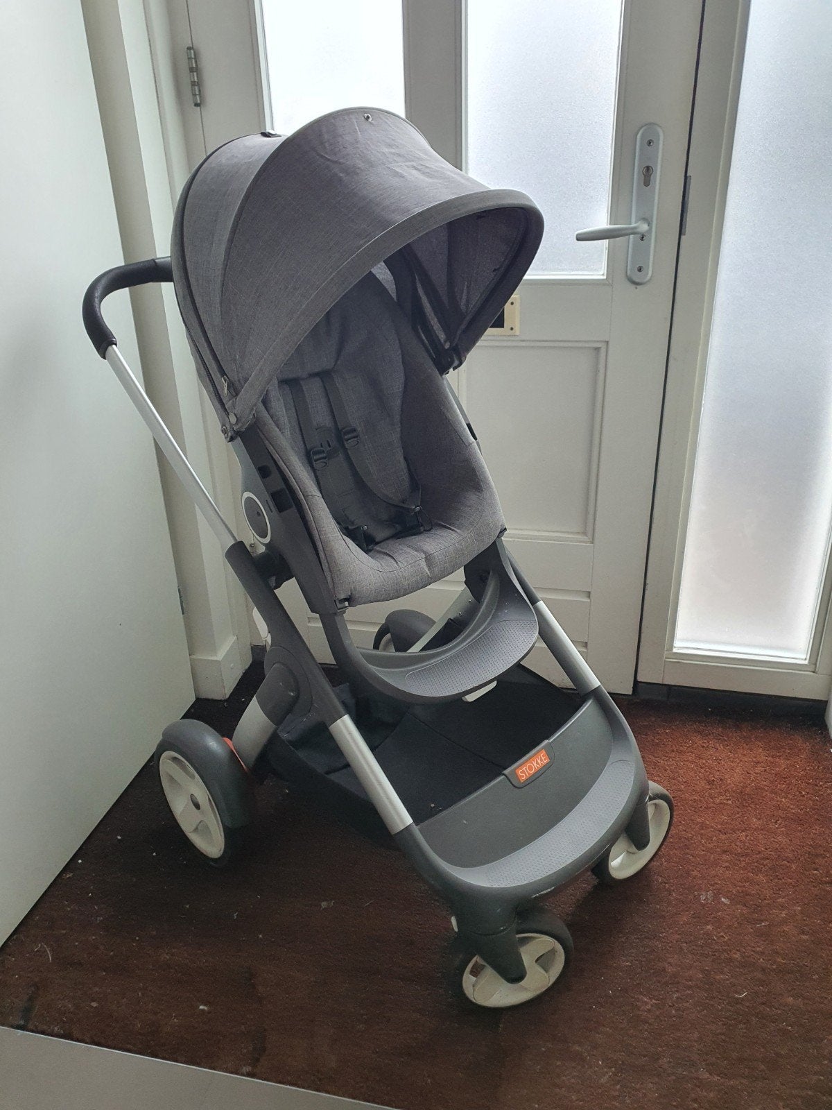 Stokke Trailz Combiwagen met Reiswieg en Zitje, Zo goed als nieuw, Combiwagen, Met reiswieg, Ophalen