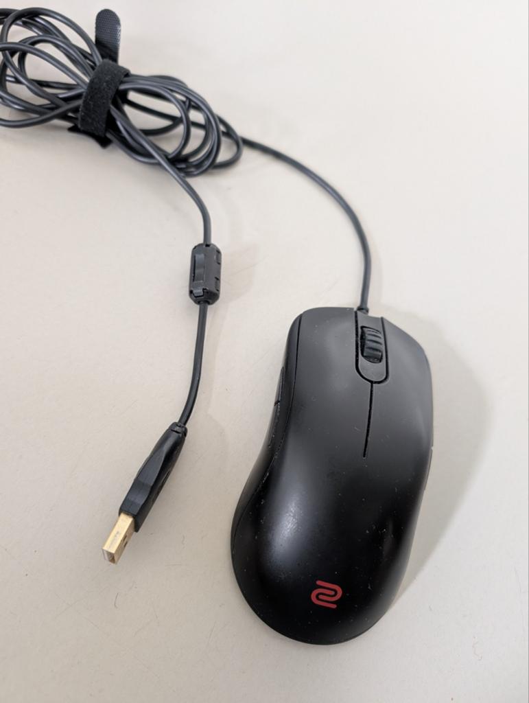 Zowie FK2 Bedrade Gaming Muis, Muis, Gebruikt, Gaming muis, Rechtshandig
