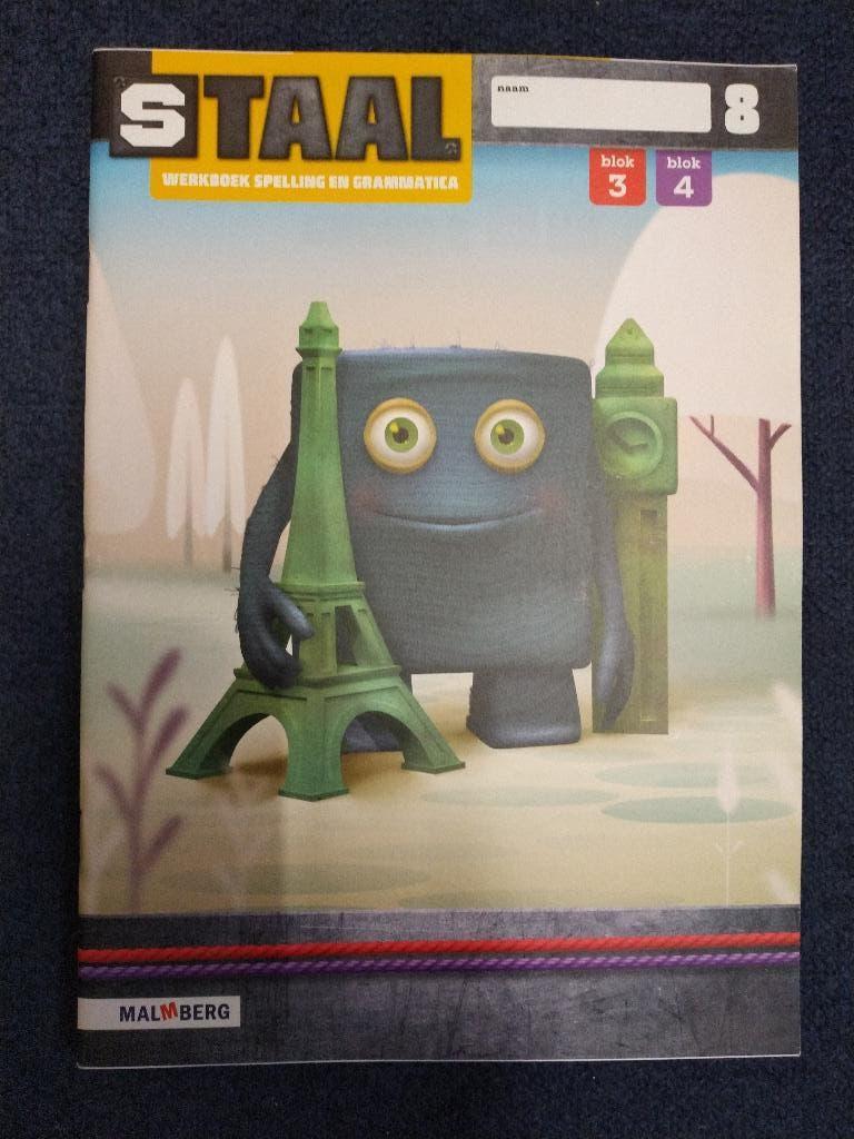 Staal 2 Spelling - Groep 8 - Werkboek Blok 3 en 4 (NIEUW)., Ophalen of Verzenden, Nieuw, Overige niveaus, Nederlands