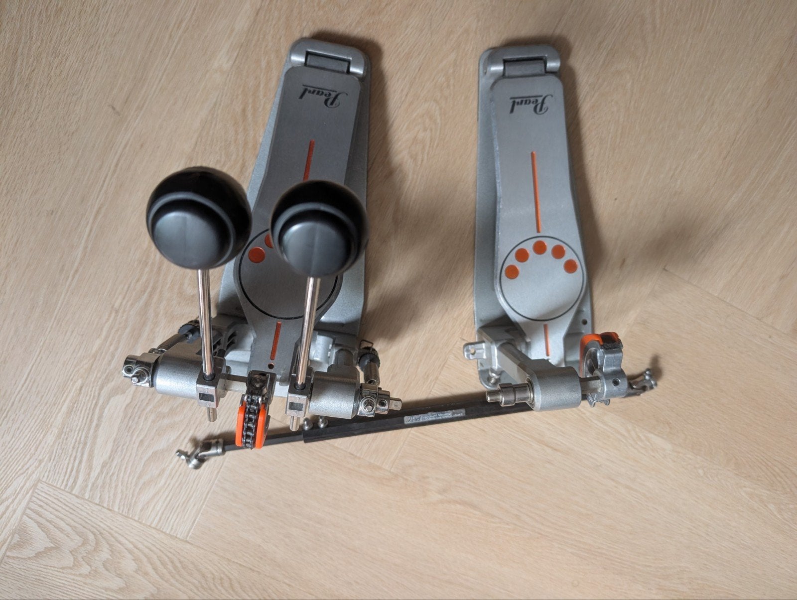 Pearl P-932 Double Bass Drum Pedal, Ophalen of Verzenden, Zo goed als nieuw, Pearl