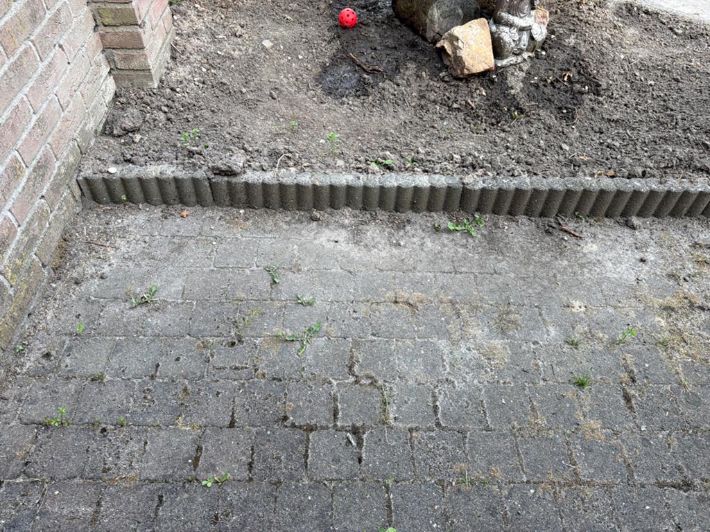 Betonnen tuinranden gratis, Tuin en Terras, Ophalen, Overige materialen, Gebruikt, Overige typen