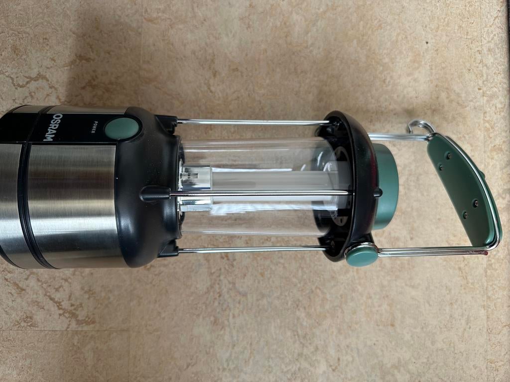 OSRAM DULUX S/E 7W/830 Campinglamp, Ophalen of Verzenden, Zo goed als nieuw
