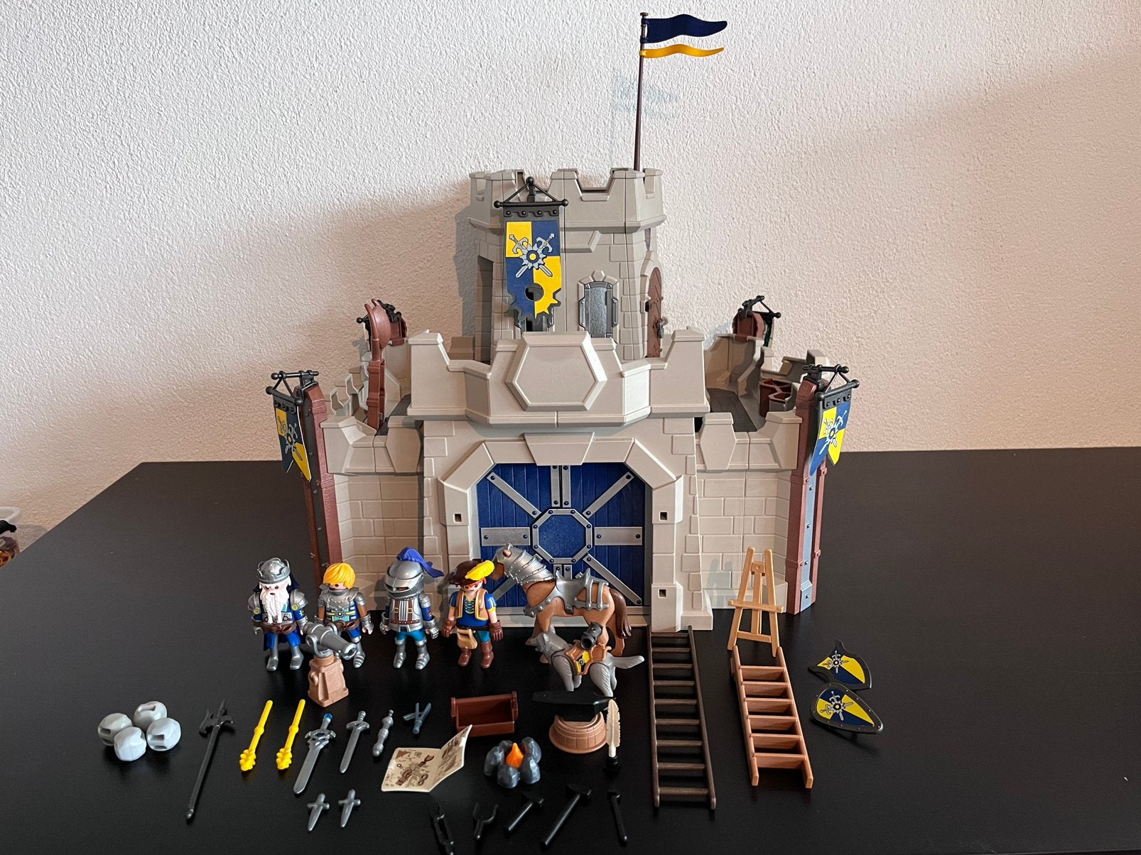 Playmobil Novelmore kasteel 70222, Ophalen of Verzenden, Zo goed als nieuw, Complete set