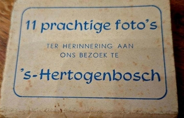 Oude fotokaarten 's-Hertogenbosch - 11 prachtige foto's, Gebruikt, Foto, Ophalen of Verzenden, Gebouw