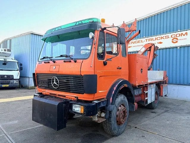 Mercedes-Benz 1922 AK 4x4 V6 WITH ONLY 128.500 KM! AND HMF 1, Auto's, Euro 2, Overige kleuren, Mercedes-Benz, Bedrijf