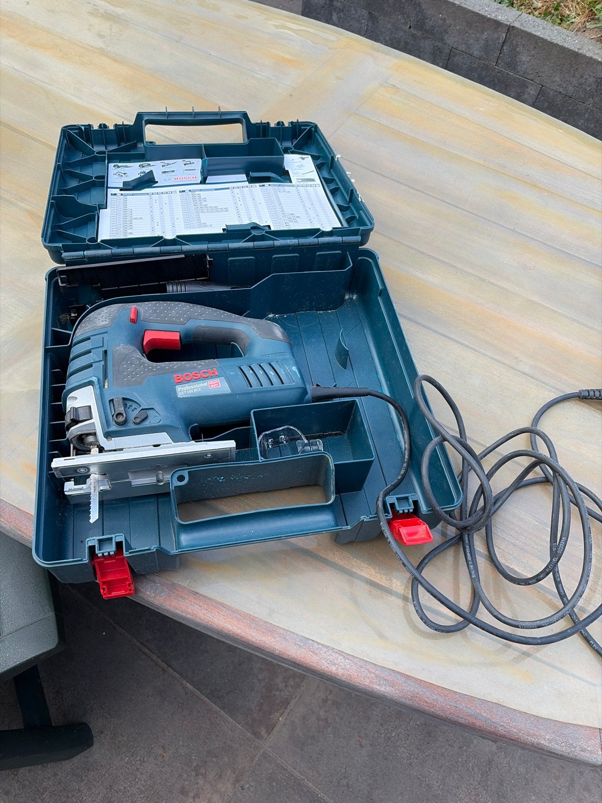 Professionele Bosch decoupeerzaag GST 150 BCE, Doe-het-zelf en Verbouw, Gereedschap | Zaagmachines, Ophalen, Gebruikt, Decoupeerzaag