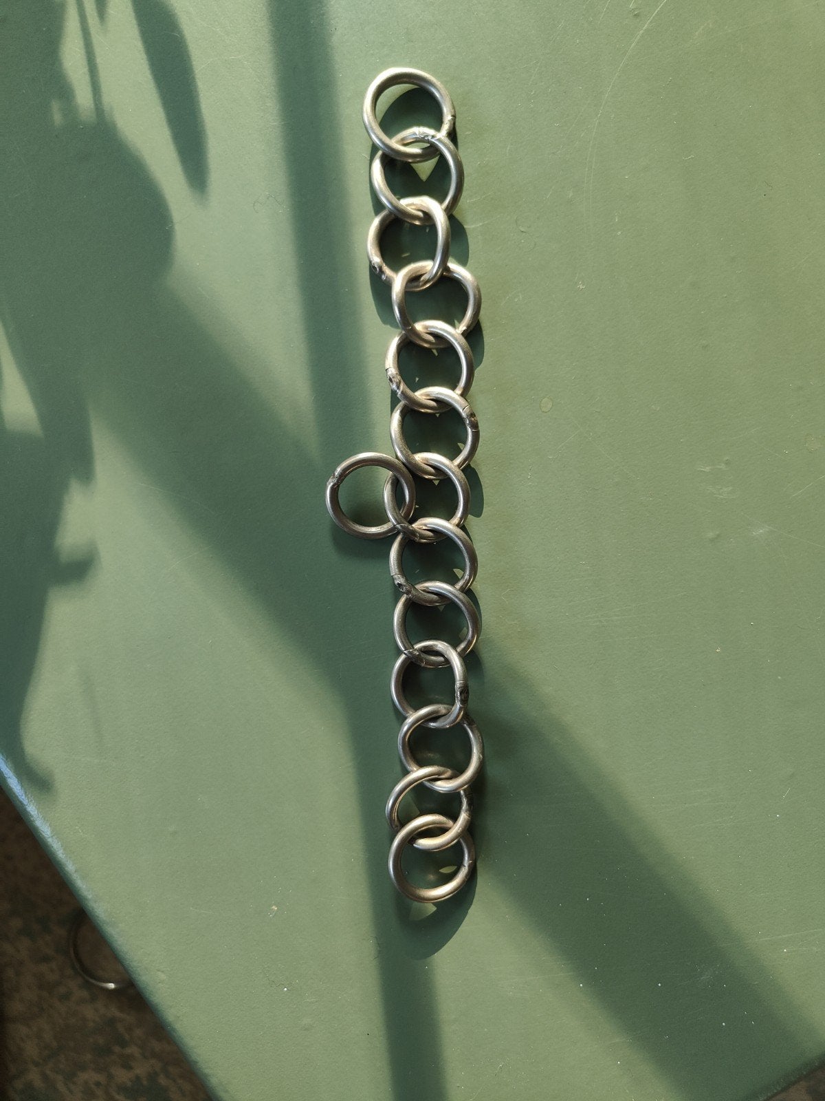 Kin ketting met grote schakels 25 cm, Ophalen, Gebruikt
